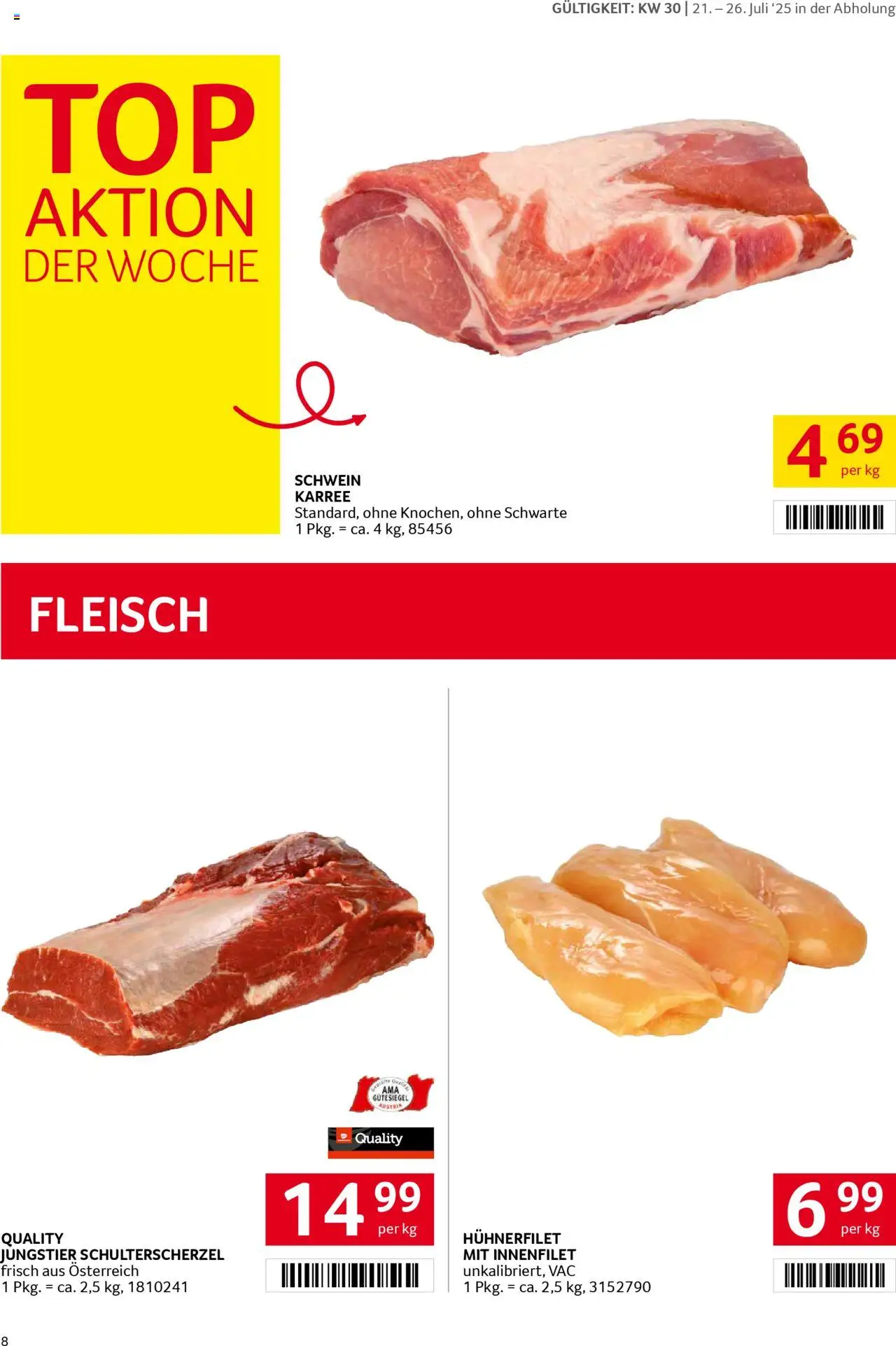 Transgourmet Flugblatt - Seite 8- gültig ab 20.07.2025