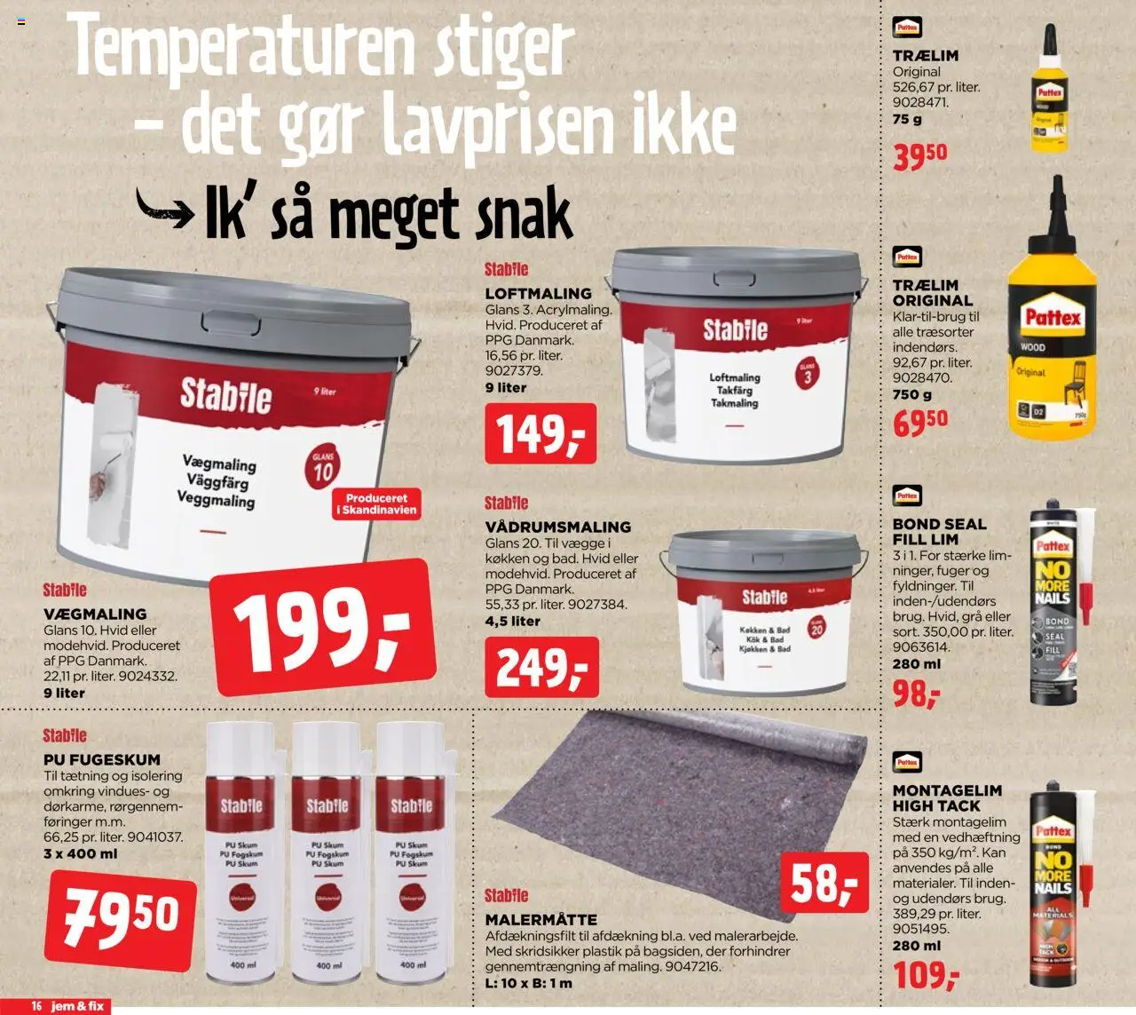Jem & fix - Tilbudsavis - side 16- gyldig fra 20/07/2025