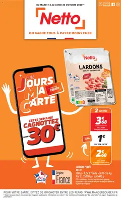 Aperçu Netto catalogue valable à partir du 14/10/2025