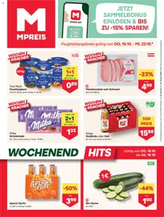 Vorschau MPREIS Flugblatt gültig ab 16.10.2025