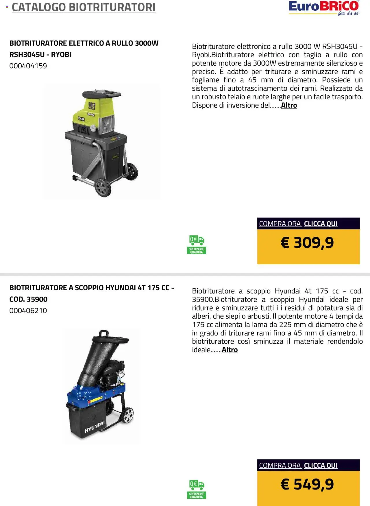 Eurobrico Biotrituratori catalogo - pagina 5 - valido dal 23/07/2025