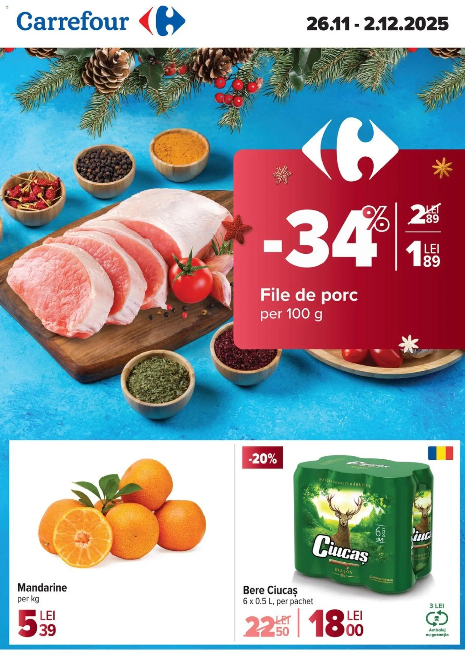 Catalog Carrefour - pagina 1- valabil de la 26.11.2025