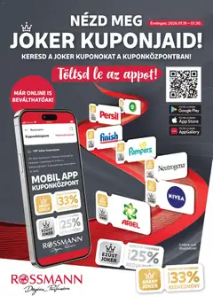 Előnézet Rossmann - Szórólap érvényes 2026.01.19.-tól