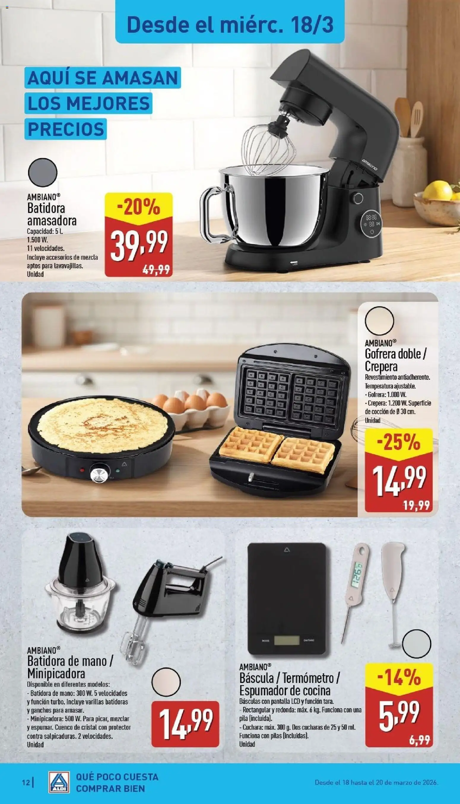 Aldi folleto Península - Página de 12 - Válido desde 16/03/2026