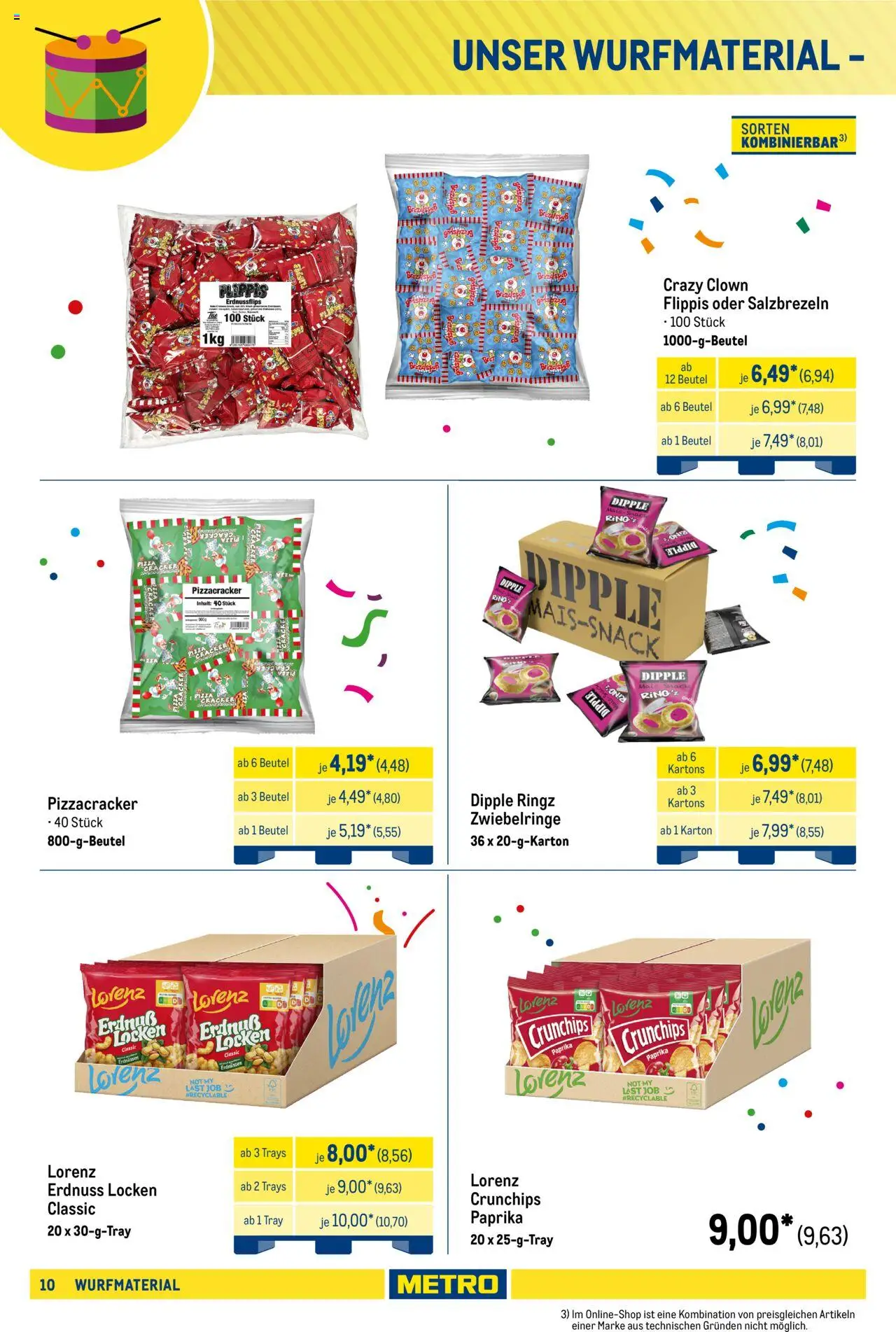 Metro Wurfmaterial Karneval - Seite 10 - gültig ab 01.10.2025
