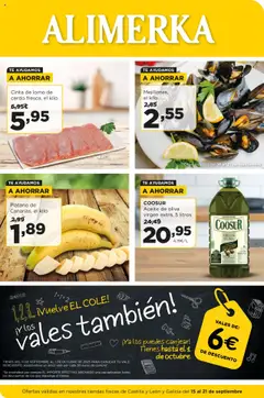 Vista previa del folleto Alimerka folleto Castilla y León válido desde 15/09/2025