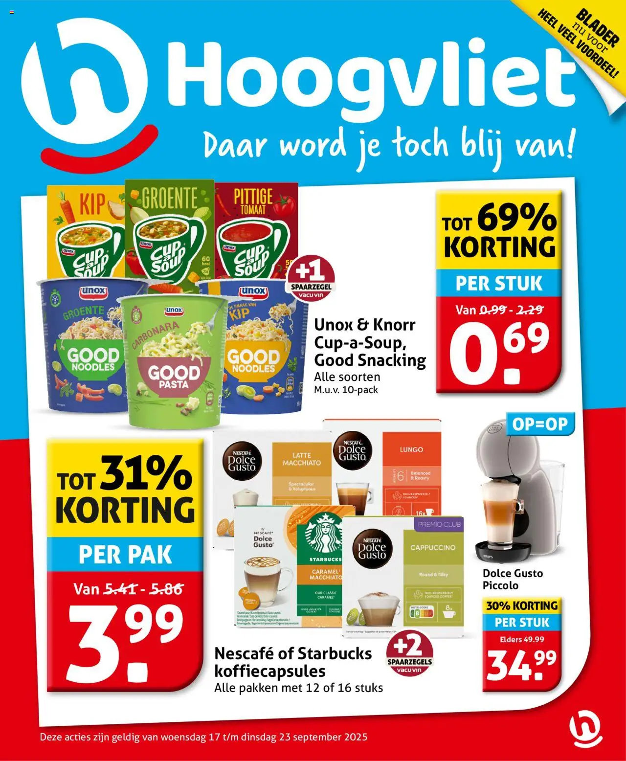 Hoogvliet - Folder - pagina 1- geldig vanaf 17-09-2025