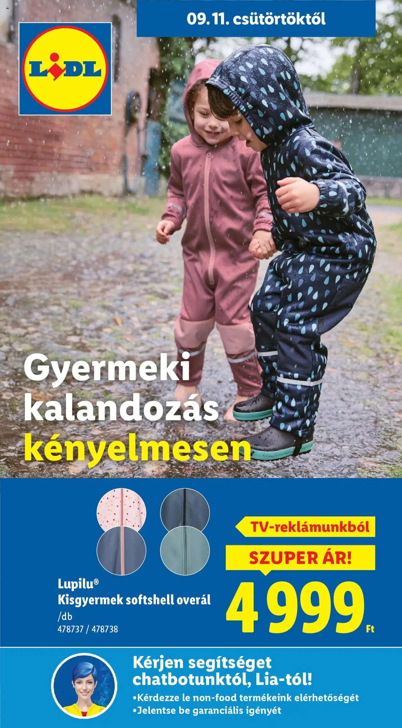 Lidl - Nonfood kínálatunk - 1oldal - érvényes 2025.09.11.-tól