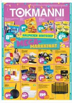 Esikatselu Tokmanni tarjoukset voimassa alkaen 13/04/2026