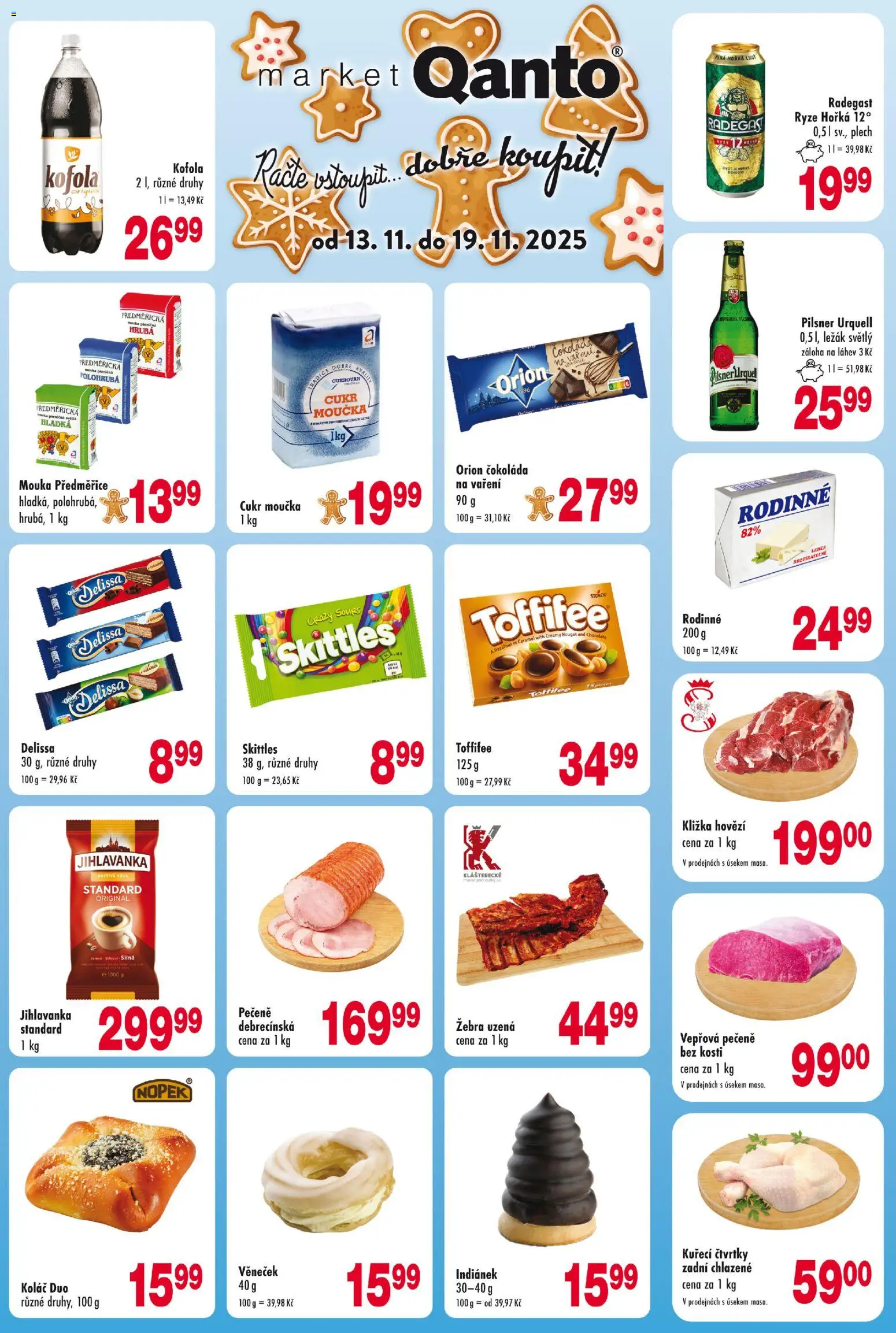 Astur & Qanto leták - strana 1- platný od 13.11.2025