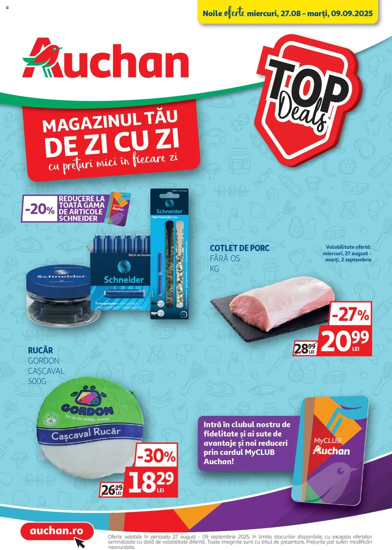 Catalog Auchan - pagina 1- valabil de la 27.08.2025