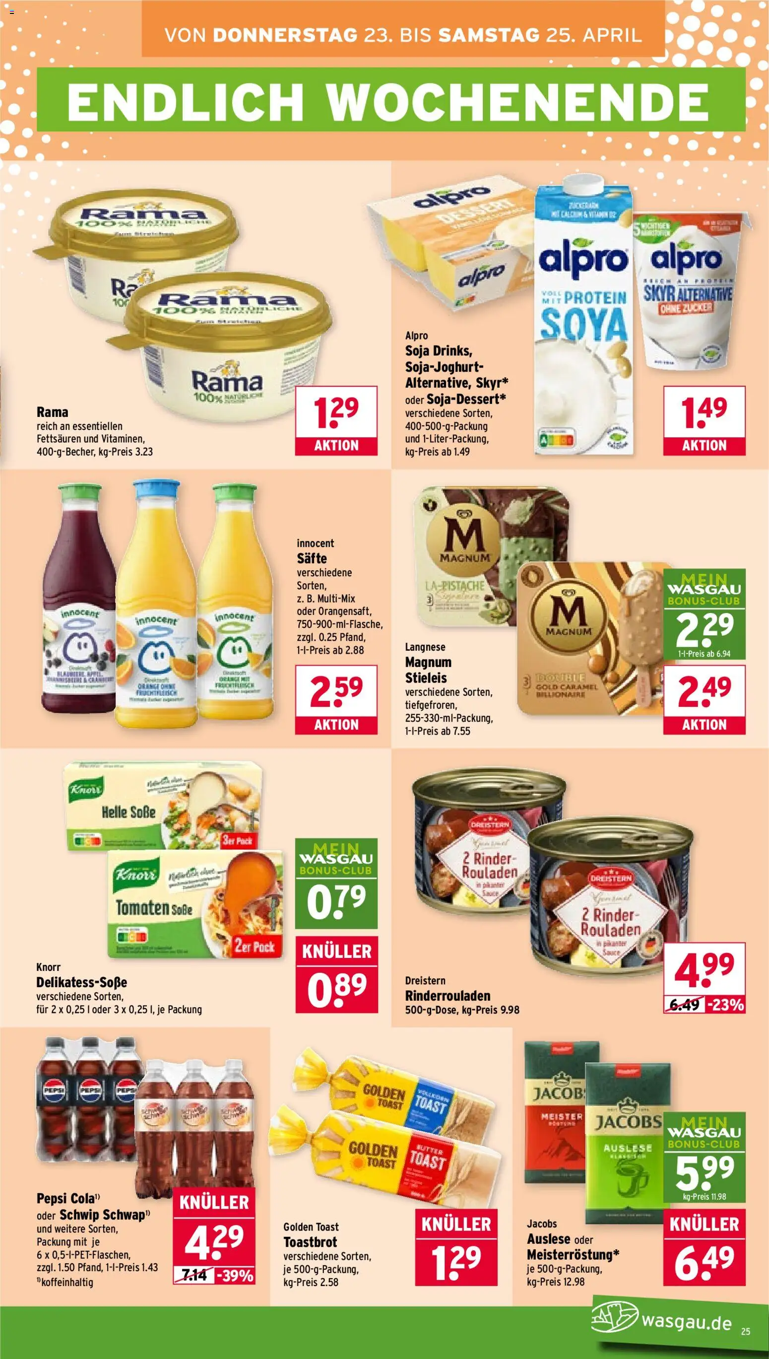 Wasgau Prospekt 	 - Seite 25 - gültig ab 20.04.2026