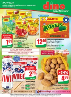 Podgląd Dino Gazetka ważny od 23.07.2025