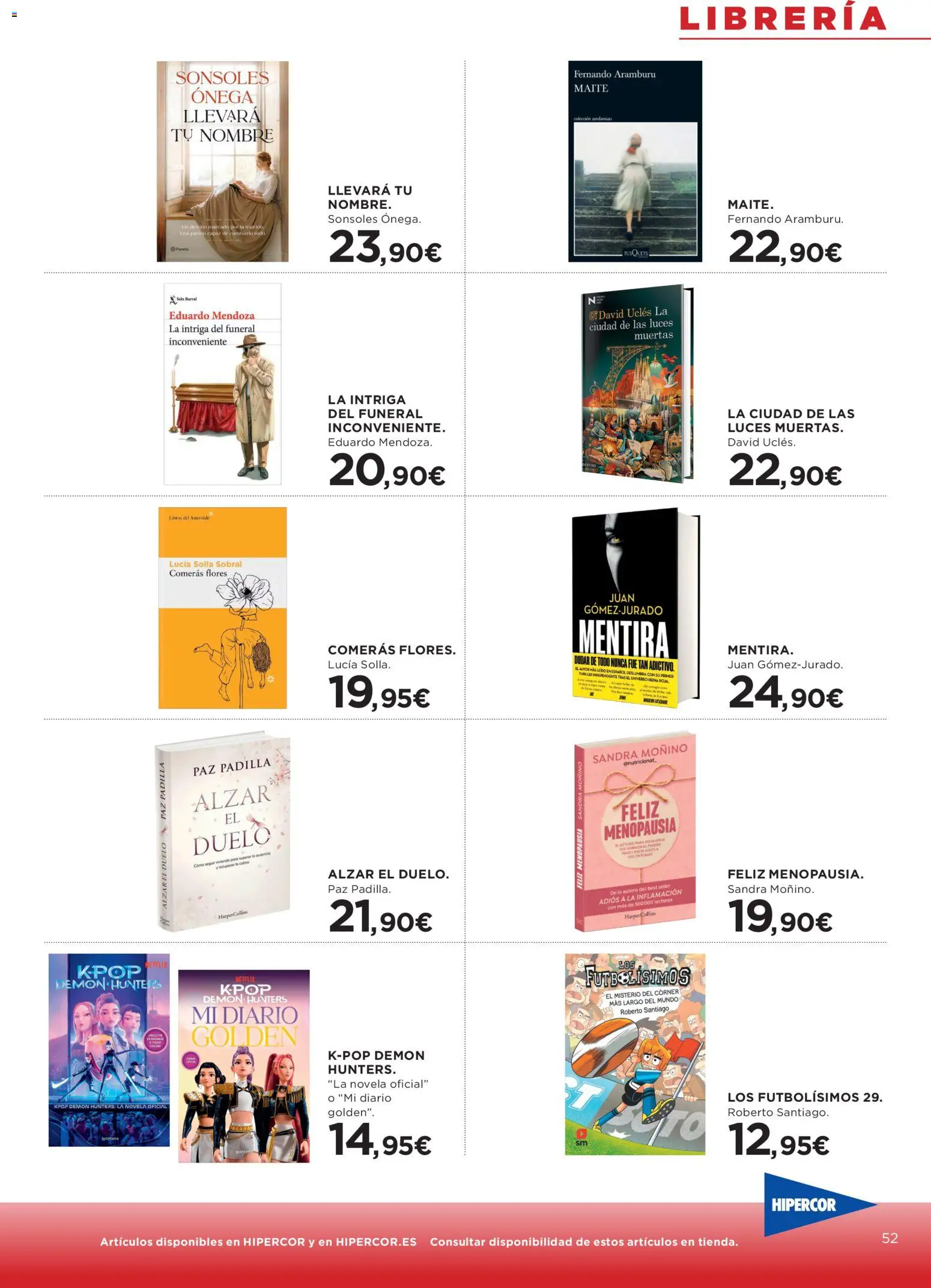 Hipercor catálogo - Página de 52 - Válido desde 09/04/2026