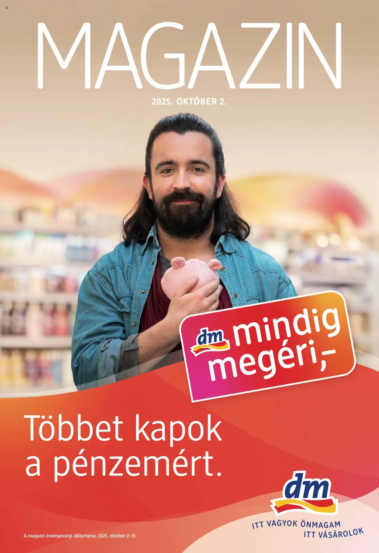 DM Drogerie Markt Akciós újság - 1oldal - érvényes 2025.10.02.-tól