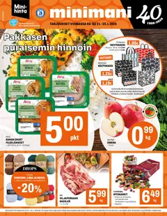 Esikatselu Minimani tarjoukset voimassa alkaen 21/01/2026