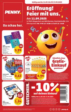 Vorschau Penny Markt - Eröffnung in 9020 Klagenfurt am Wörthersee gültig ab 11.09.2025