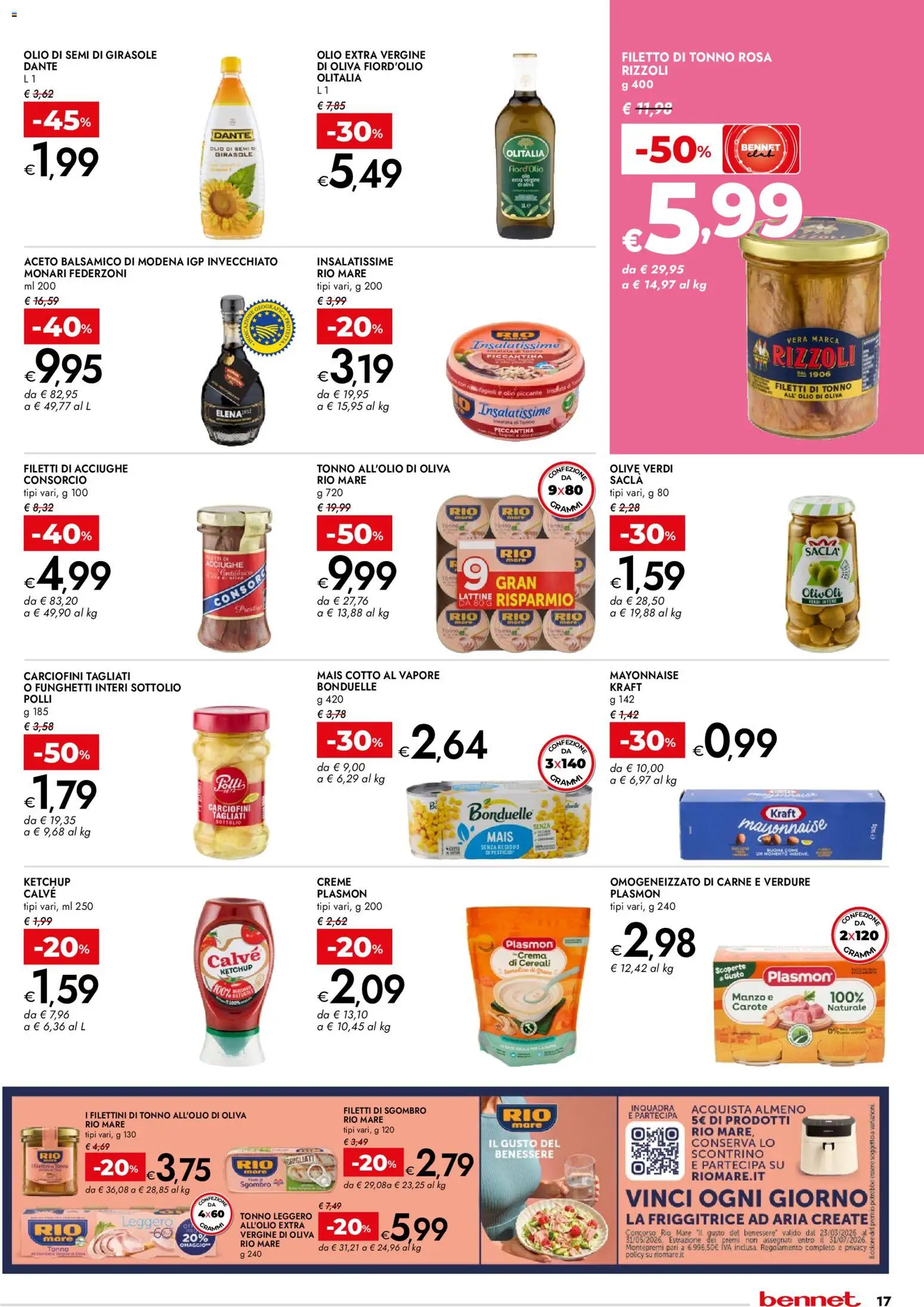 bennet volantino Pasqua - pagina 17 - valido dal 23/03/2026