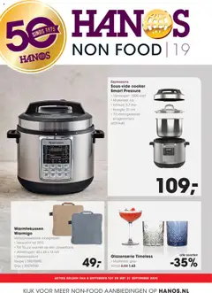 Hanos -Special non-food folder geldig vanaf 08-09-2025