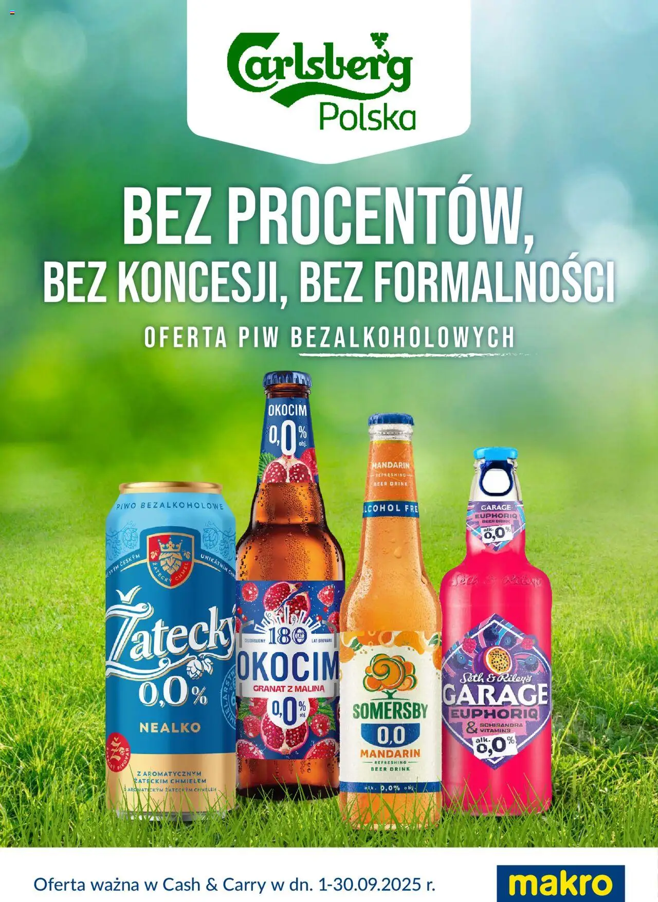 Makro Gazetka - Napoje bezalkoholowe Calsberg - strona 1- ważny od 01.09.2025