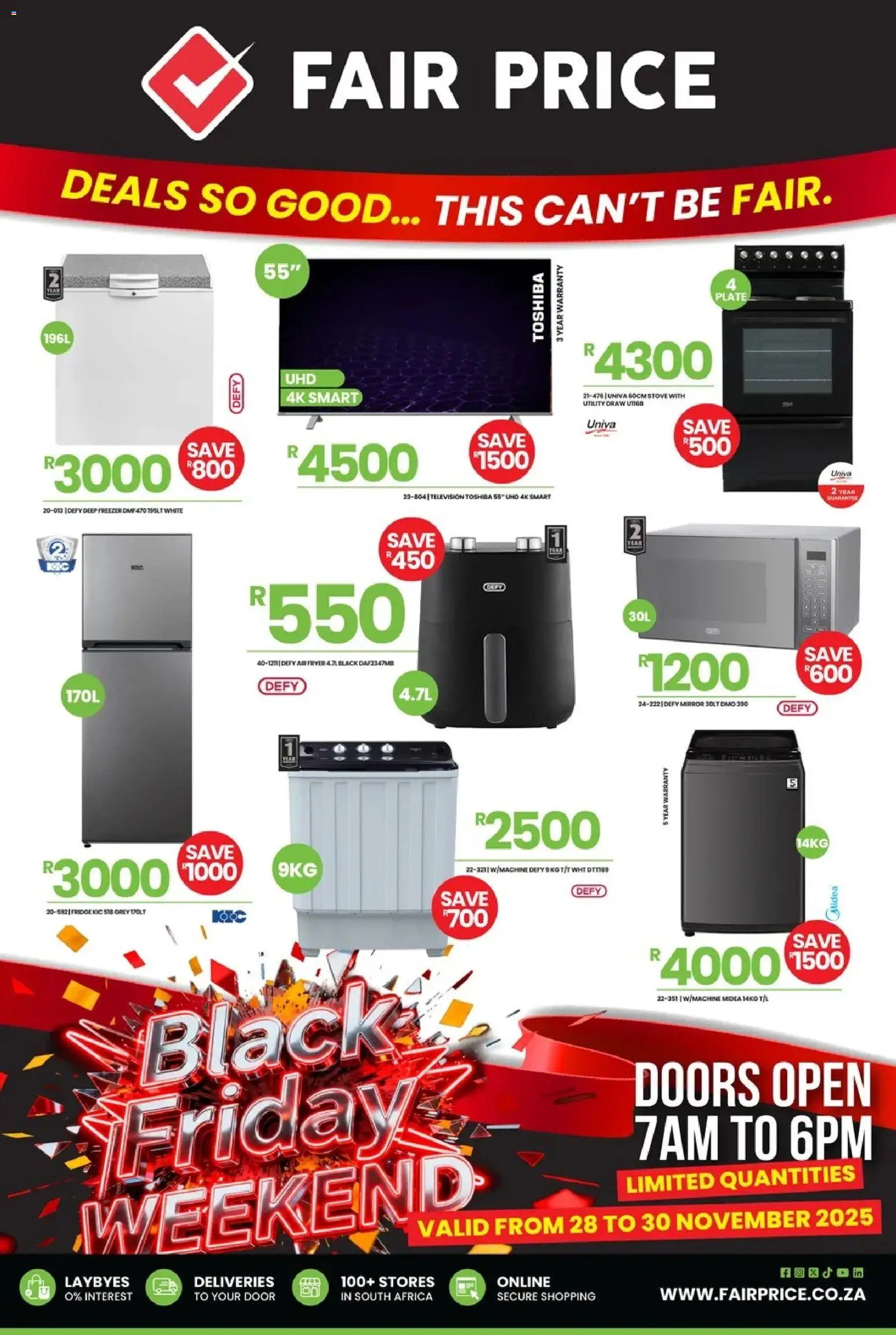 Fair Price Black Friday - page 1- valid from 28/11/2025
