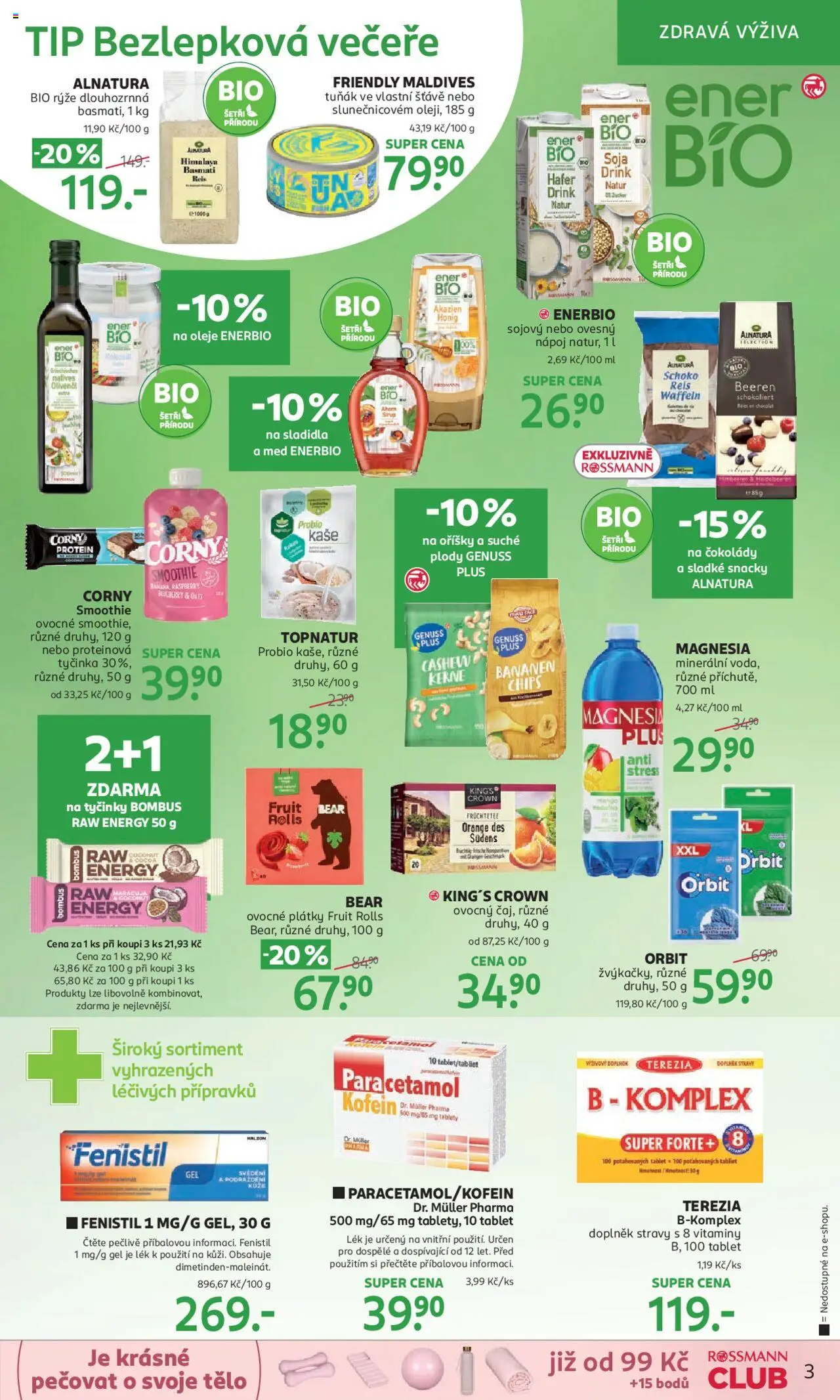 Rossmann leták - strana 3- platný od 16.07.2025