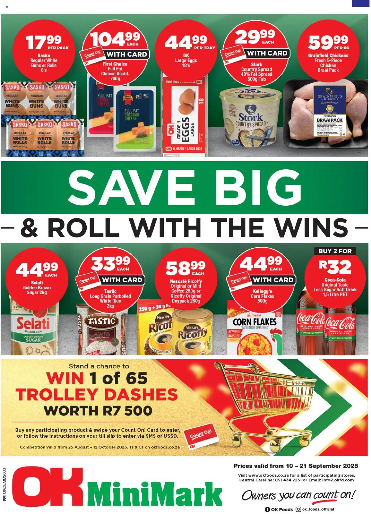OK Foods - Northern Cape - OK MiniMark - page 1- valid from 10/09/2025