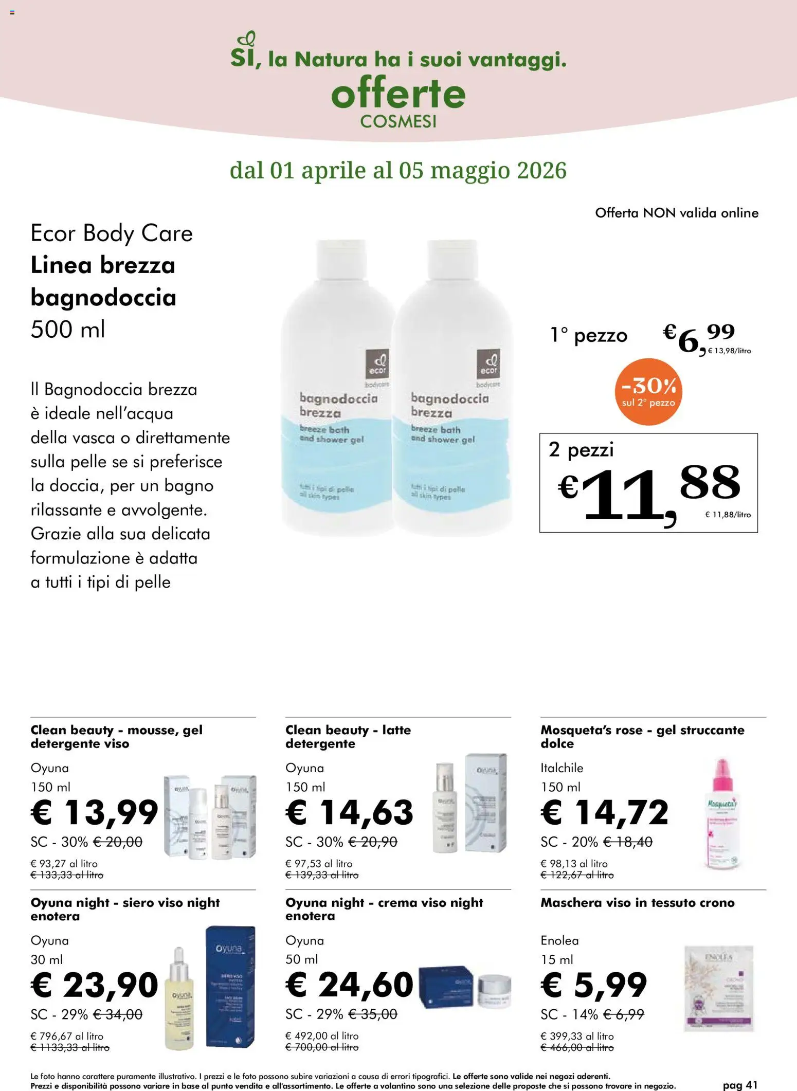 Natura Sì volantino - pagina 41 - valido dal 01/04/2026