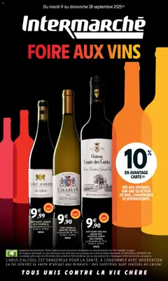 Aperçu Intermarché - Foire aux vins valable à partir du 09/09/2025