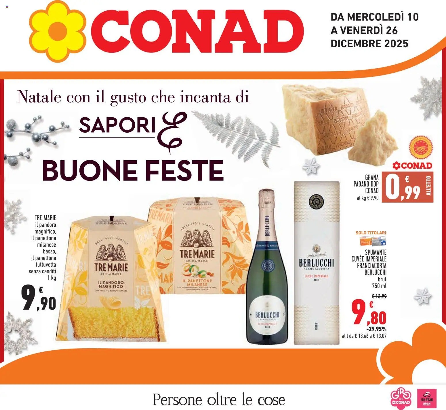 Volantino Conad	 - pagina 1 - valido dal 10/12/2025