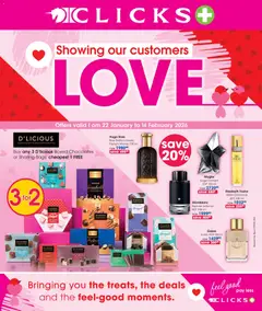 Preview Clicks - Valentines Specials valid from 22/01/2026