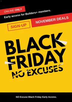 Preview Builders Black Friday  valid from 01/11/2025