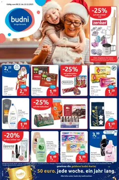 Vorschau Budni Prospekt 	 gültig ab 08.12.2025
