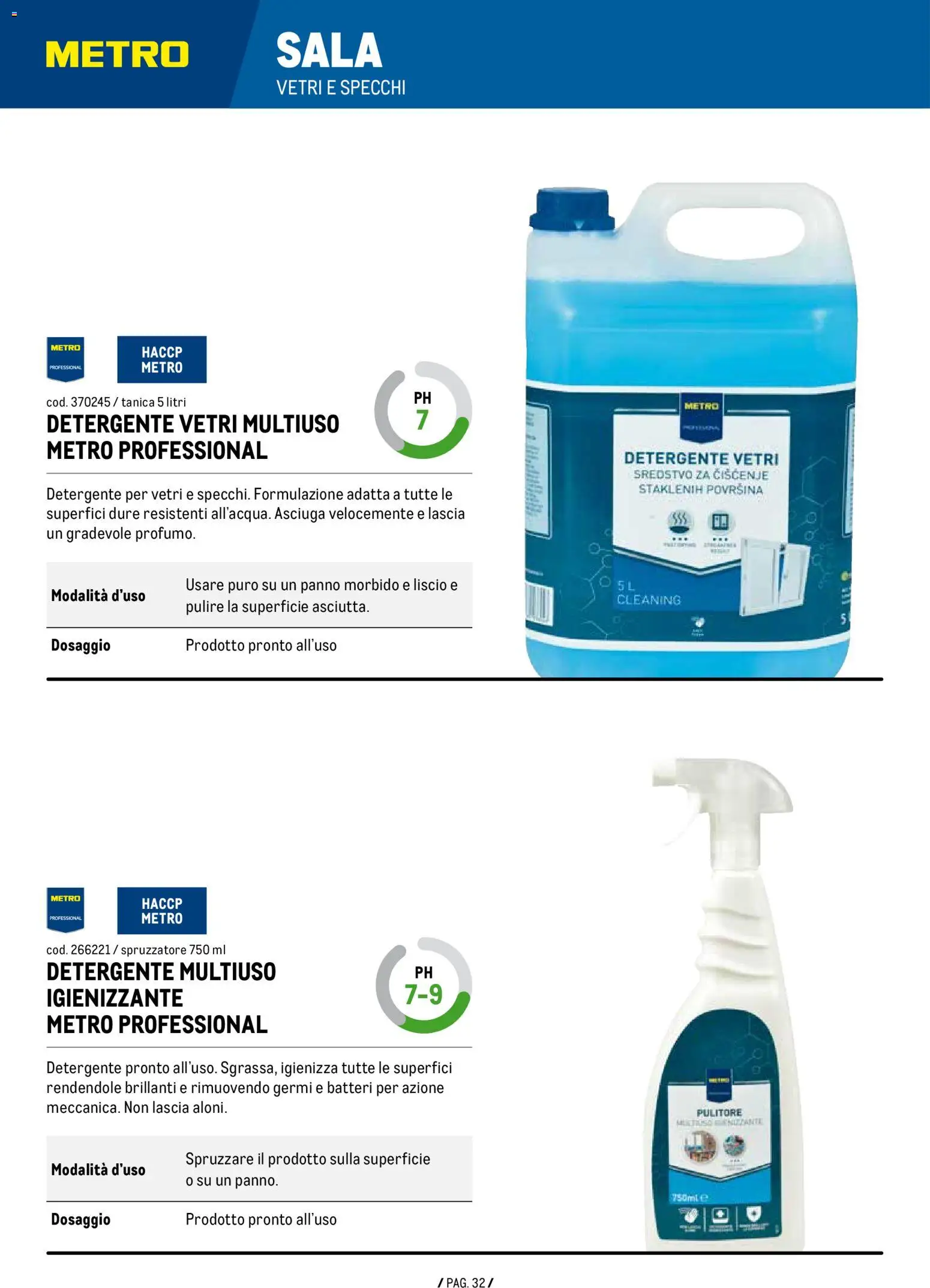 Metro Detergenza catalogo - pagina 32 - valido dal 07/01/2026