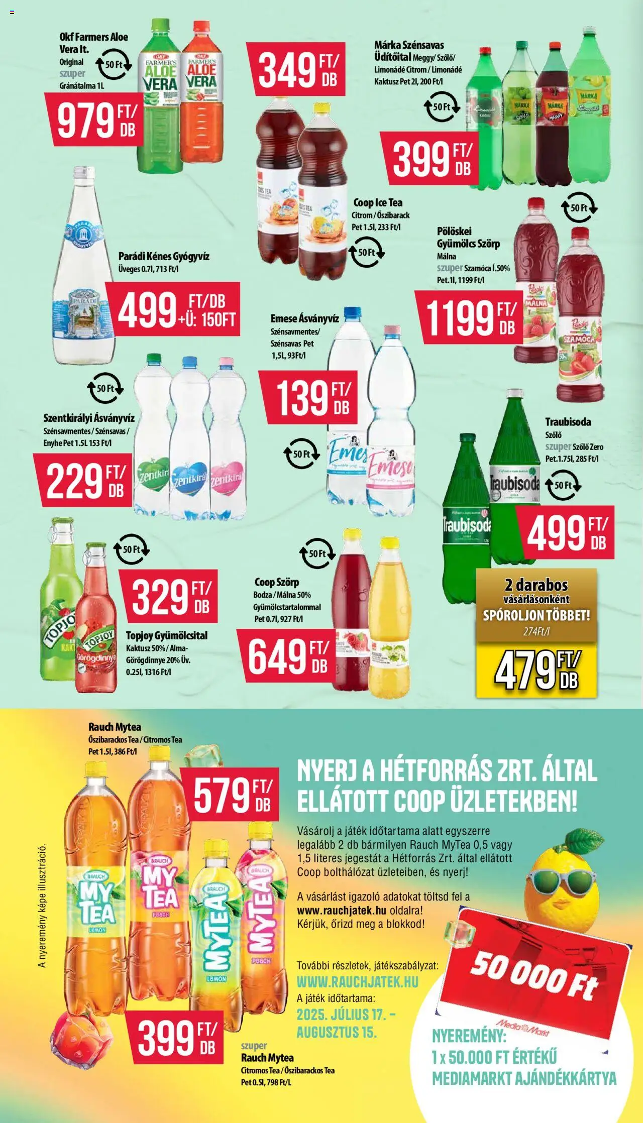COOP Akciós újság - 8oldal - érvényes 2025.07.17.-tól