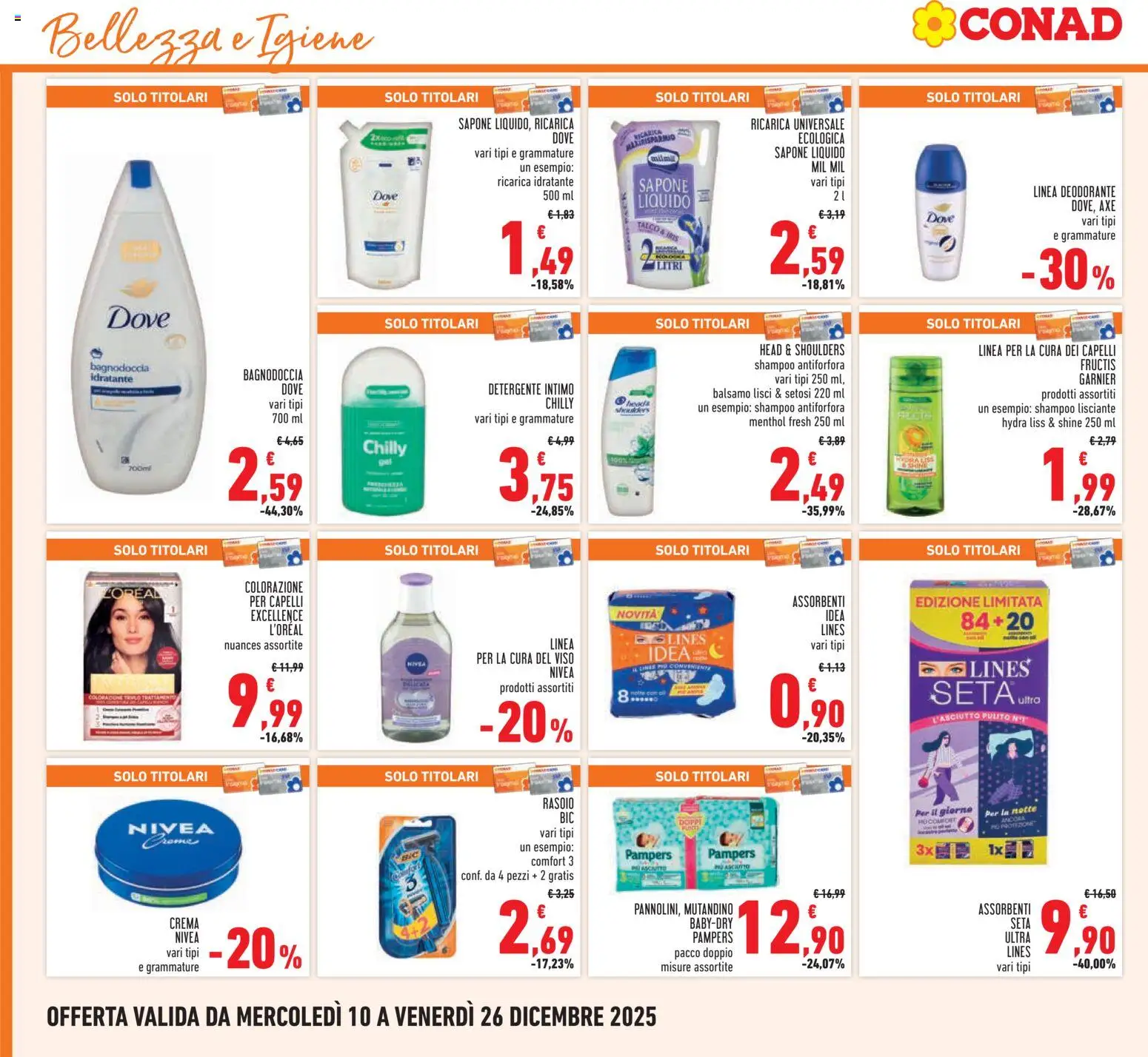 Volantino Conad	 - pagina 26 - valido dal 10/12/2025