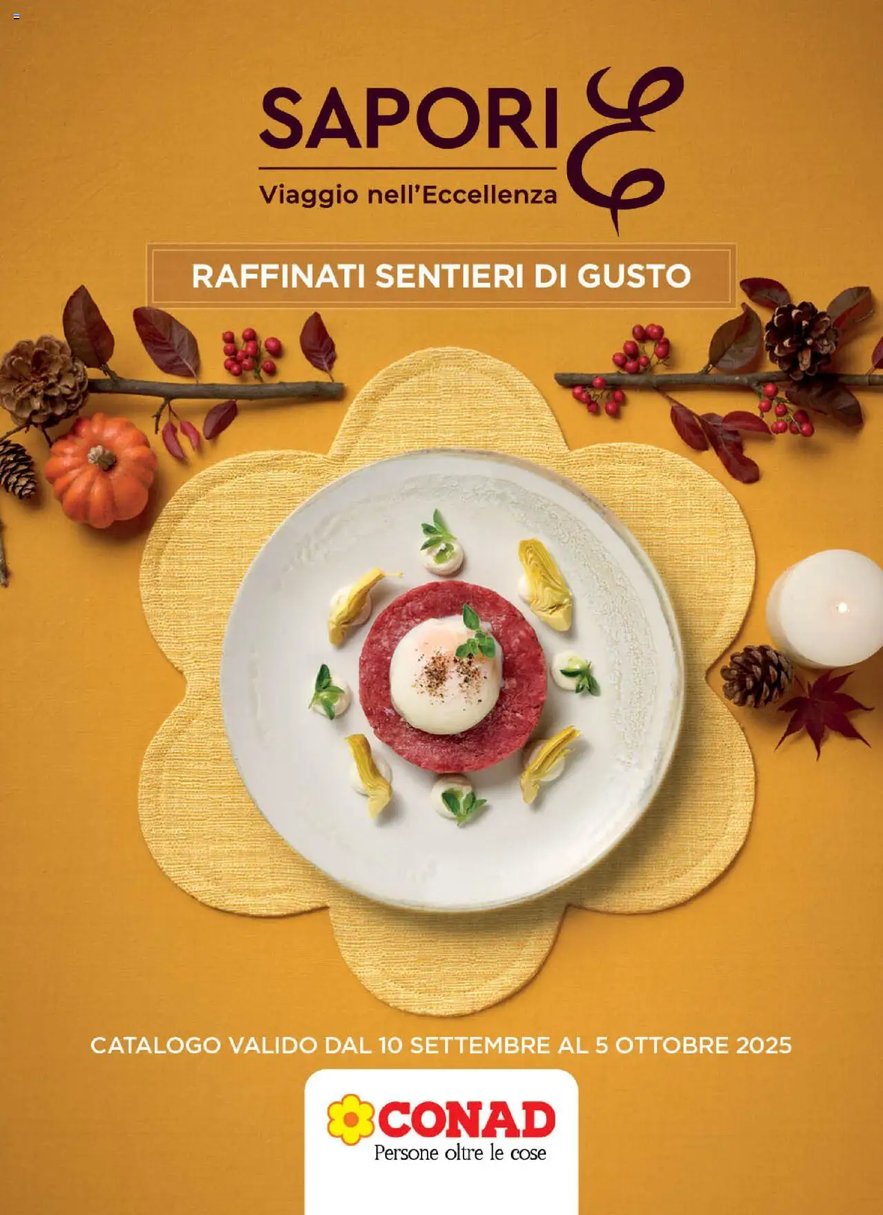 Spazio Conad Raffinati sentieri di gusto catalogo - pagina 1 - valido dal 10/09/2025