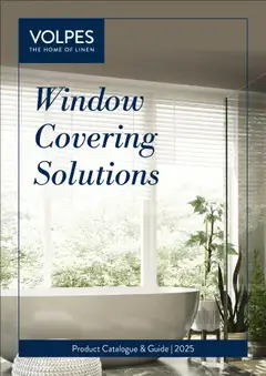 Preview Volpes - Window Covering Solutions Catalogue  valid from 17/06/2025