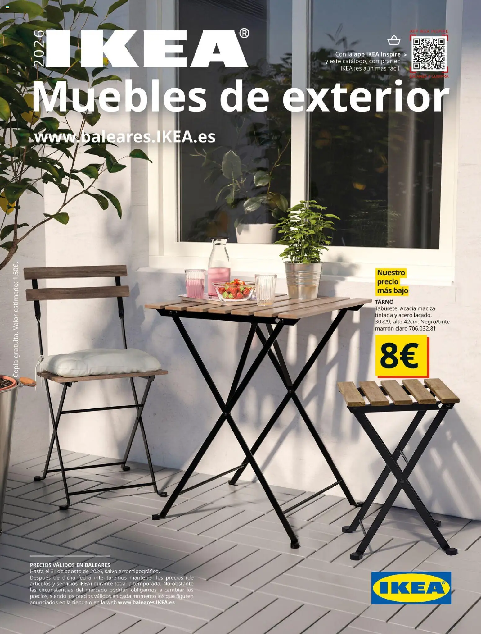 Catálogo IKEA Muebles de exterior - Página de 1 - Válido desde 17/12/2025