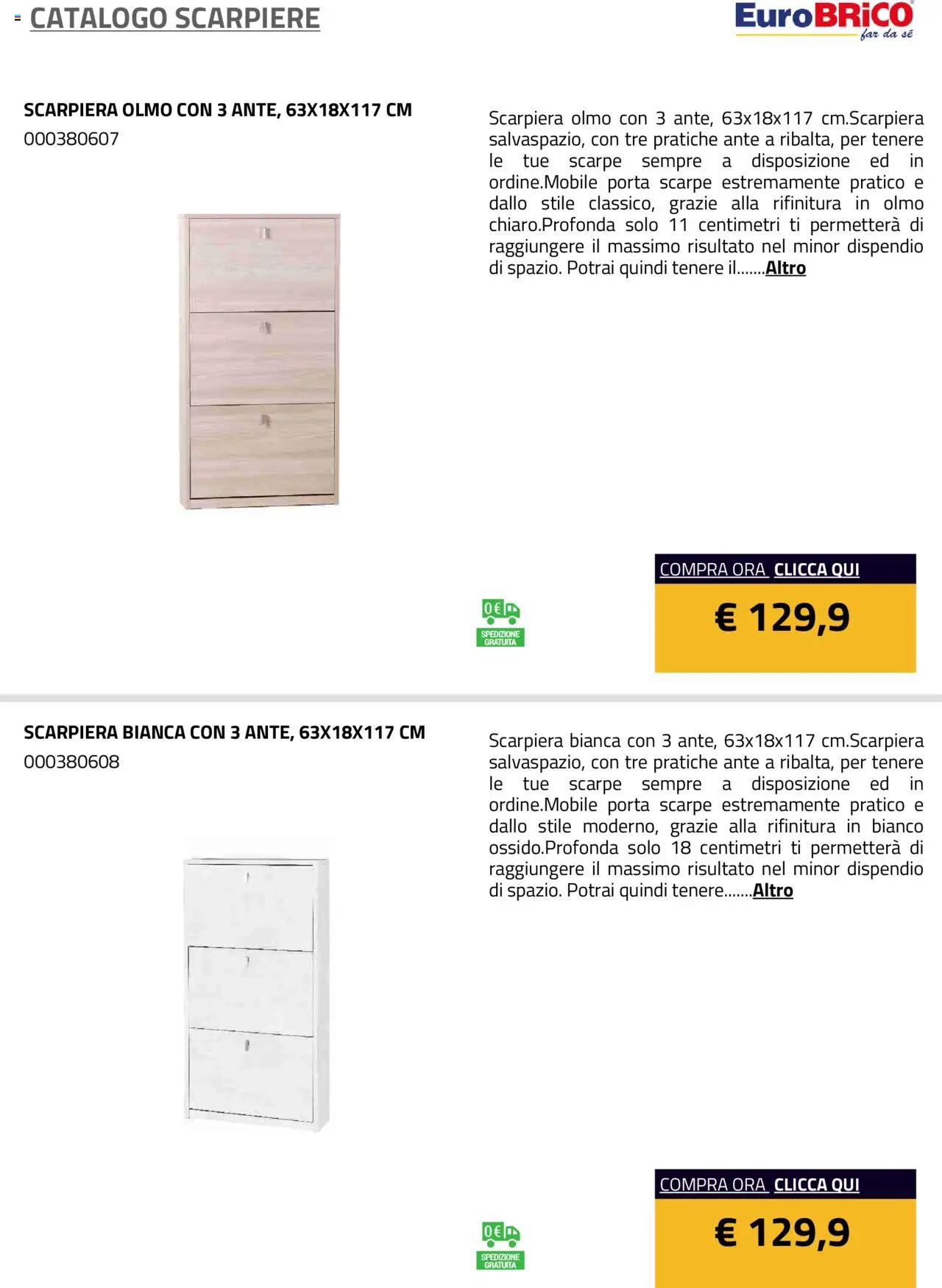 Eurobrico Scarpiere catalogo - pagina 23 - valido dal 23/07/2025