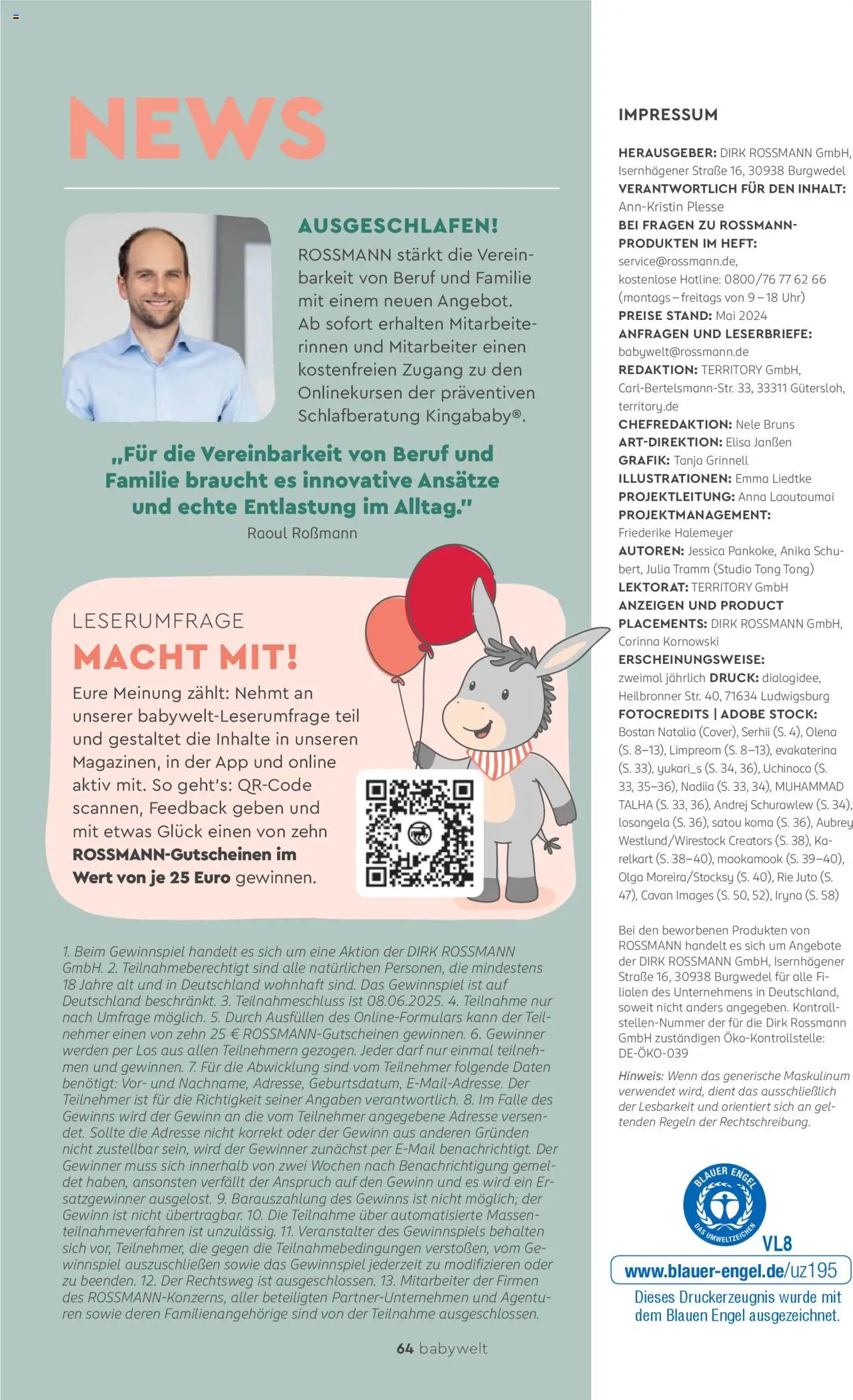 Rossmann babywelt Elternmagazin - Seite 64 - gültig ab 13.05.2025