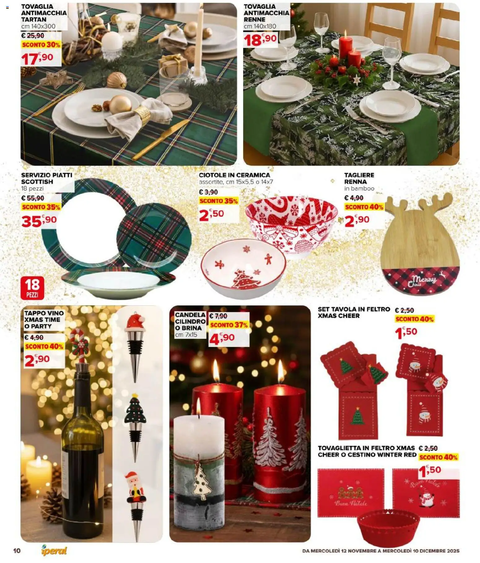 Iperal Decori natalizi catalogo - pagina 10 - valido dal 12/11/2025
