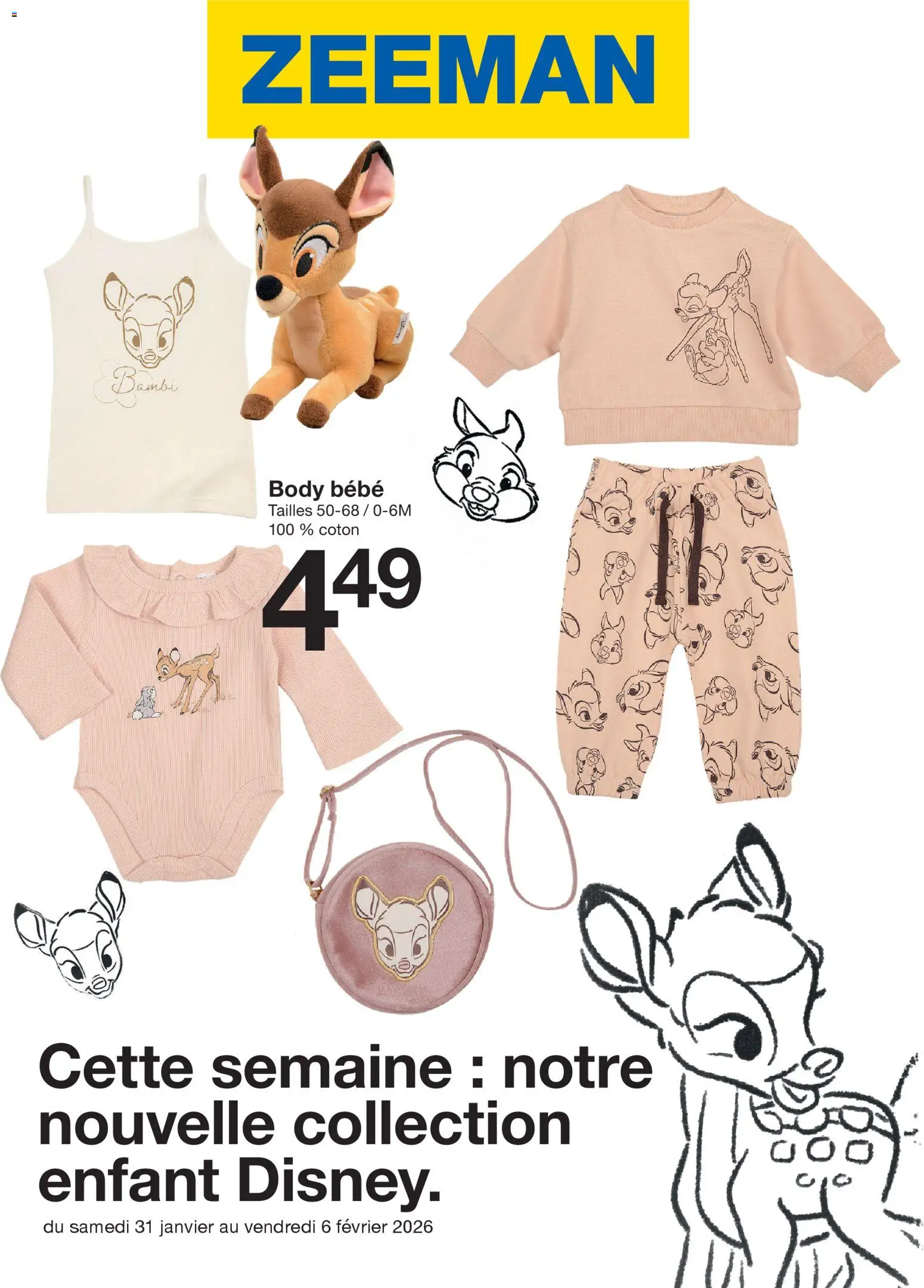 Zeeman catalogue Hiver - page 1 - valable à partir du 31/01/2026