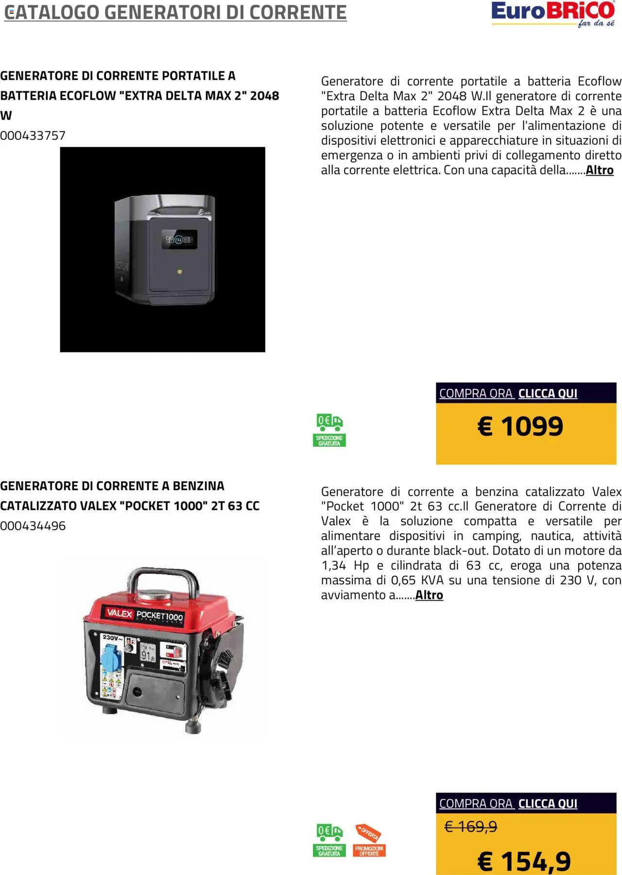 Eurobrico Generatori catalogo - pagina 26 - valido dal 23/07/2025