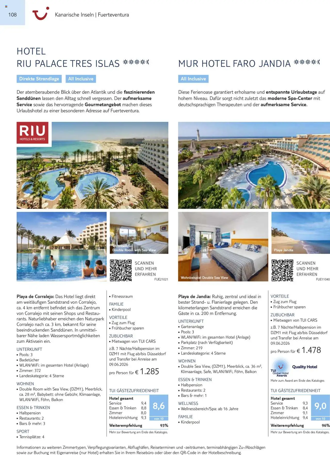 TUI Prospekt Kanaren, Kapverden & Senegal 2025/26	  - Seite 108 - gültig ab 01.11.2025