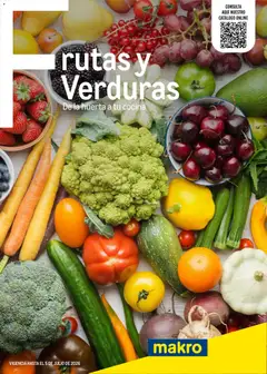 Vista previa del folleto Makro - Especial Frutas y Verduras Canarias válido desde 05/01/2026