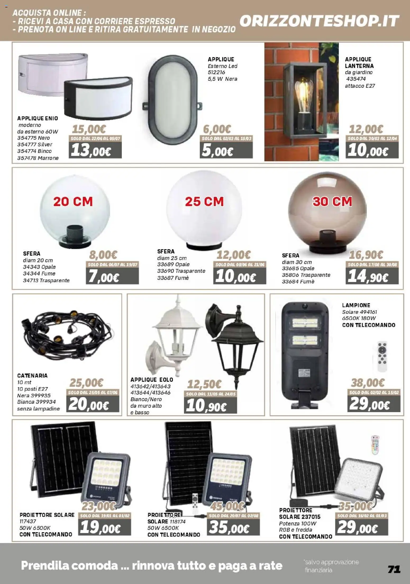 Orizzonte Mobile catalogo - pagina 71 - valido dal 16/01/2026