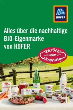 Előnézet Hofer AT Zurück zum Ursprung-Fibel érvényes 2025.07.23.-tól