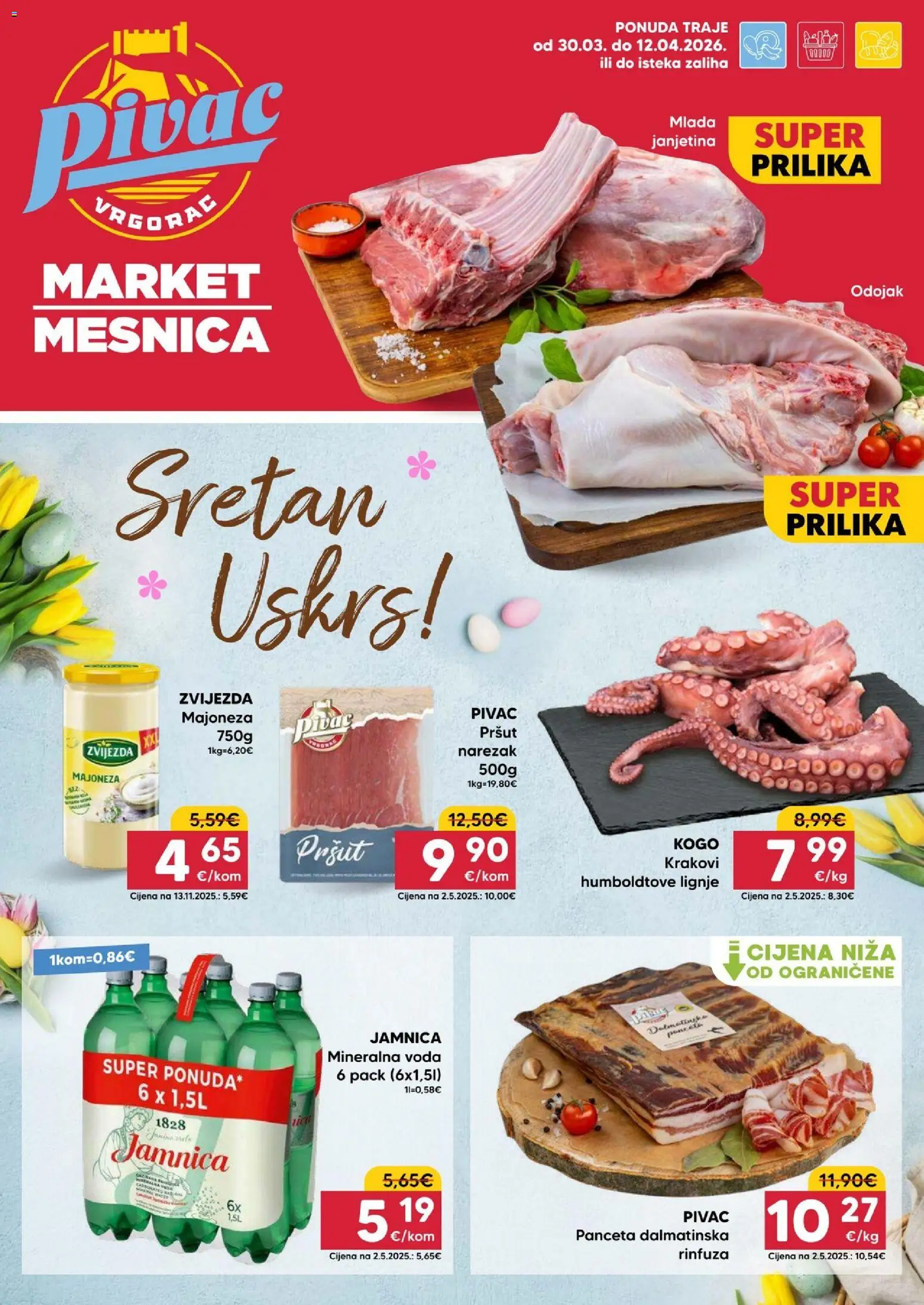 Katalog Pivac - stranica 1- važeći od 30.03.2026