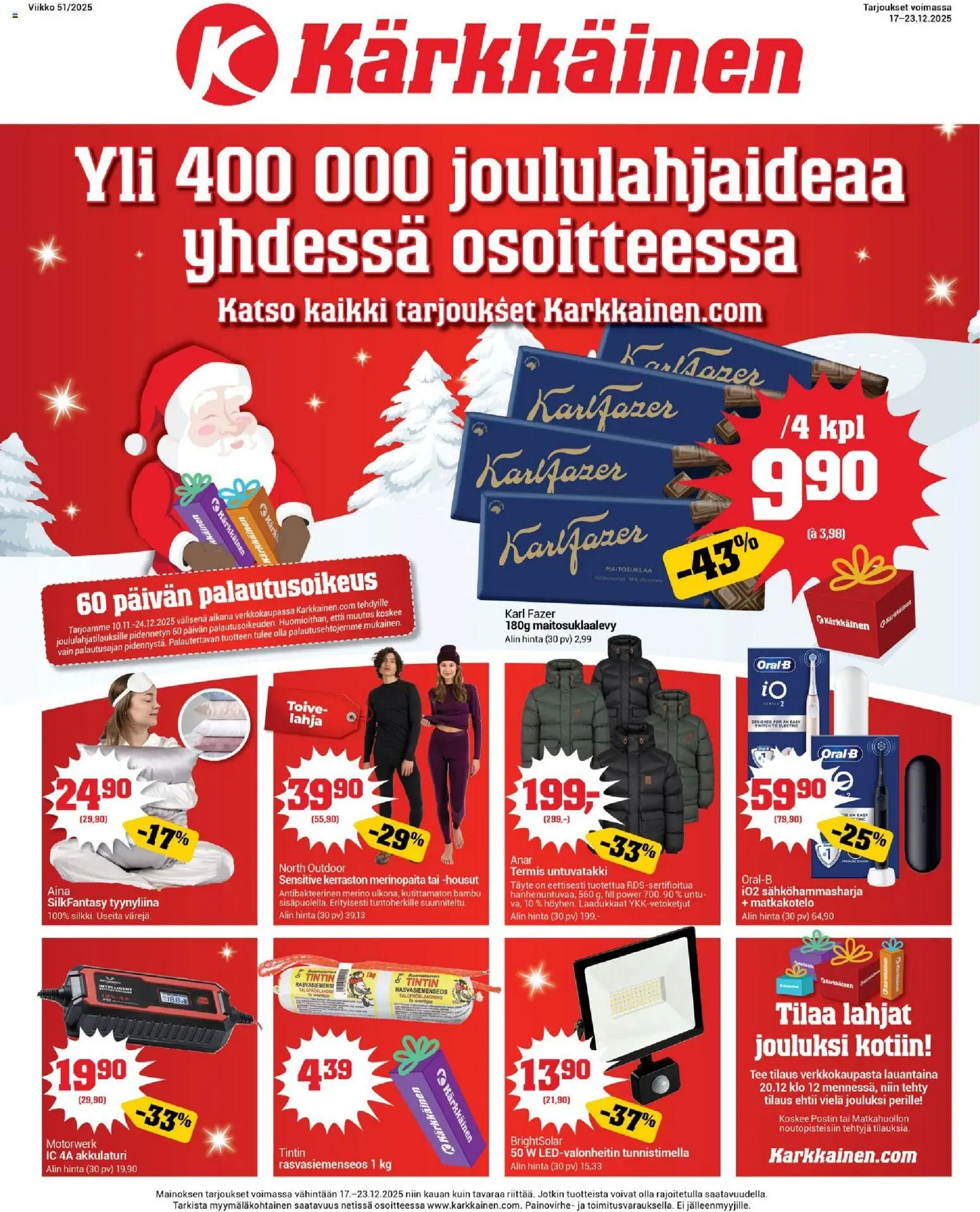 Kärkkäinen tarjoukset - sivu 1- voimassa alkaen 10/12/2025